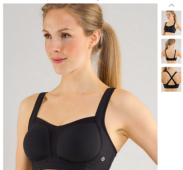 New Sizes, Figleaves Jessica Underwired Sports Bra, Soft Cup, Black, RRP £43
