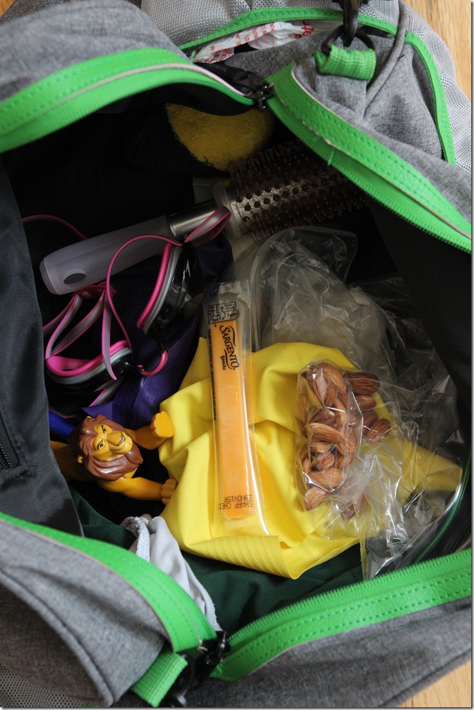 snacks in my bag
